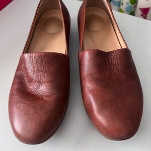 Dansko Brown Leather Women's Loafers